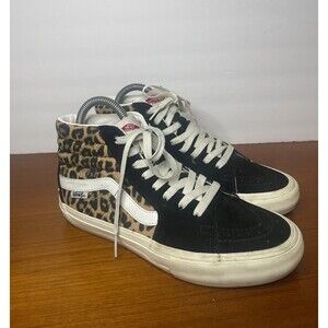 Vans OG Style 38 Ns Lx Leopard/Black/white Sneaker  VN0A5HUU4MC Women's Size 6